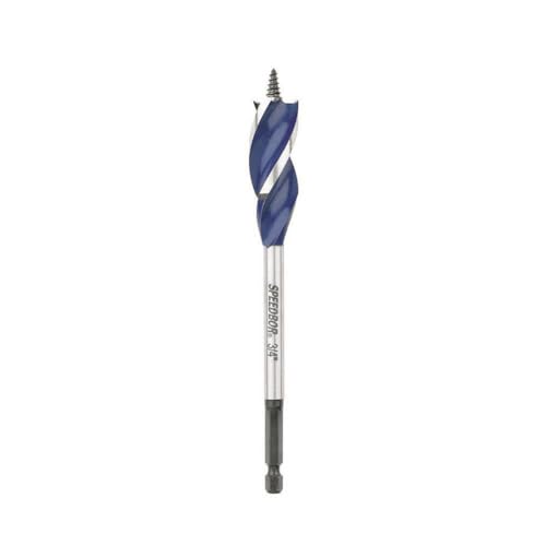 IRWIN SPEEDBOR Tri Flute Wood Drill Bit 3/4 X 6(3041004)