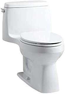 Kohler 3811-0 Santa Rosa Comfort Height Elongated 1.6 GPF Toilet with AquaPiston Flush