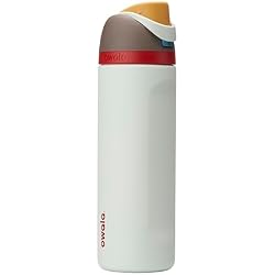 Owala FreeSip Insulated Stainless Steel Water Bottle with Straw, BPA-Free Sports Water Bottle, Great for Travel, 32 Oz, Boneyard | Insulated