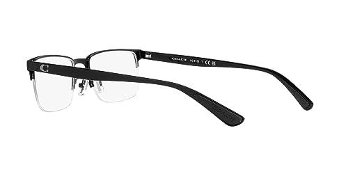 Image of Coach mens Hc5158 Rectangular Prescription Eyewear Frames