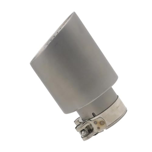 Silenciador de escape de coche con entrada de 63 mm y 2.5 pulgadas