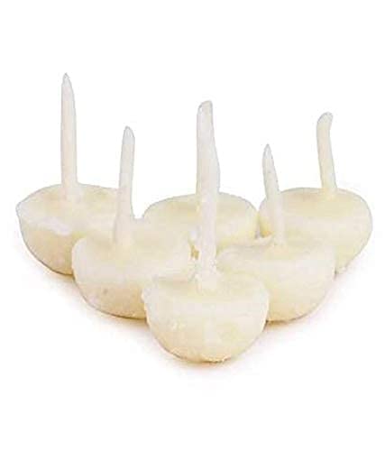 Generic 100pcs Pure Cow Ghee Cotton Wicks/Diya Batti/Jyot Batti for Pooja