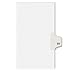 Kleer-Fax 90000 Series Numerical Side Tab Index Divider (91081)