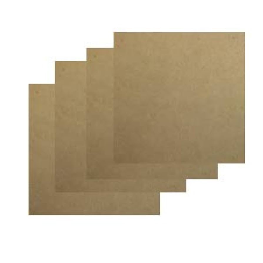 Amazon.co.jp: チョークアート MDFボード 20cm 正方形 4枚入り