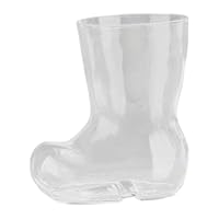 FytStycale Glass Beer Mug Drinking Mug Boot Shaped High Borosilicate Glass Funny for Cold