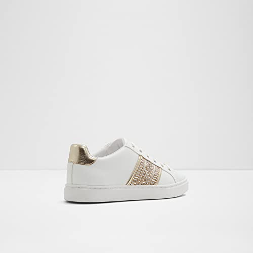Image of Aldo Womens Phiobe100 White Women Synthetic Sneakers Platform