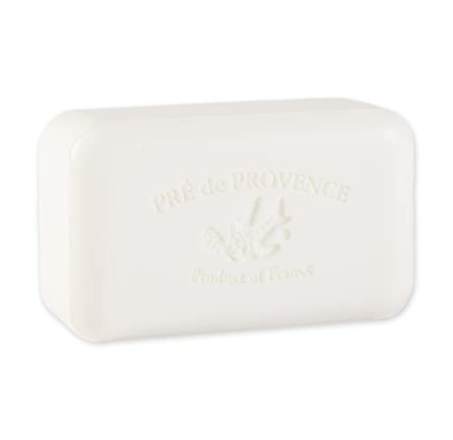Pre de Provence Artisanal Soap Bar, Natural French Skincare, Enriched with Organic Shea Butter, Quad Milled for Rich, Smooth & Moisturizing Lather, Sea Salt, 5.3 Ounce