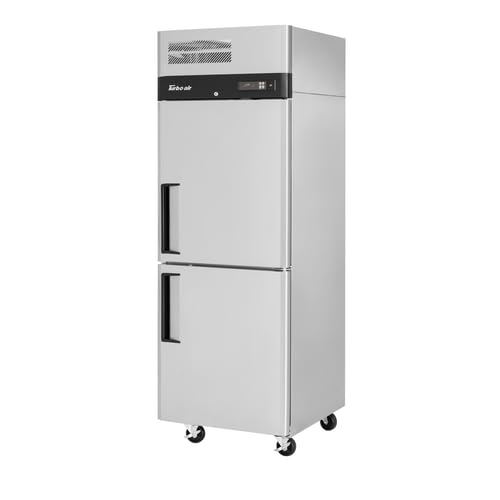 Turbo Air (1) Split Door / Stainless Steel / 21.5 cubic_feet Upright Freezers