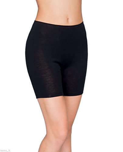 Culotte extensible femme en laine mérinos UTENOS L | Sous-vêtement thermique noir