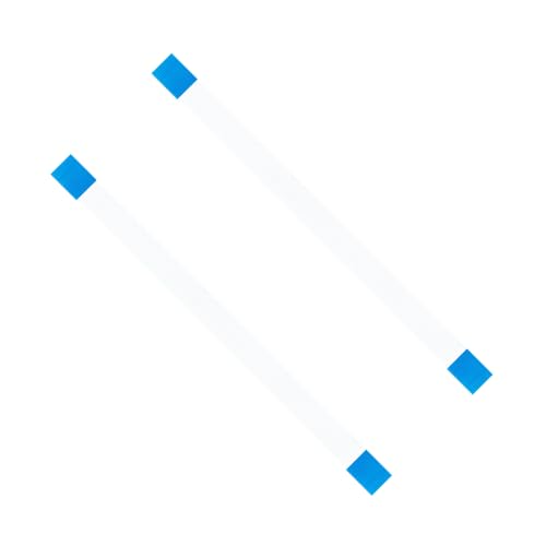 Mcbazel Cable flexible de alimentación con puerto de carga de repuesto de 12 pines para controlador PS4 2 uds