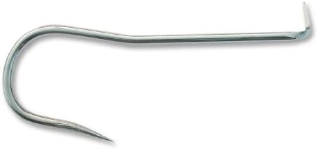 Gaff Hook, Barbless, Bent Back Shank W/Tapered Spike 1/0