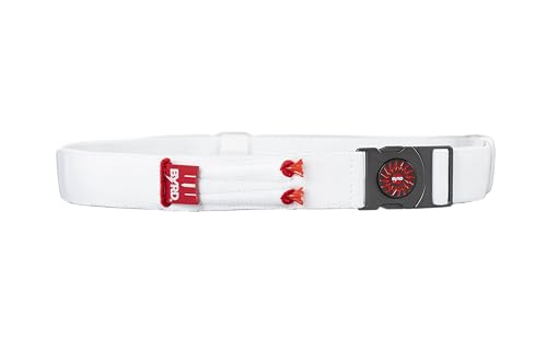 The Byrd Belt - Reversible Golf Belt with Ball Marker, Tee Sheath & Divot Tool for Men - On & Off Course Adjustable up to 44”