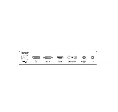 Philips 272S1AE - 27 Zoll FHD Monitor, höhenverstellbar (1920x1080, 75 Hz, VGA, DVI, HDMI, DisplayPort) schwarz – Bild 7