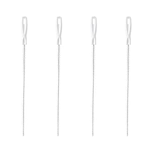 4 Stuks Spiraal Afvoer Reinigingsborstel Pijpreiniger Haarverwijderaar Reinigingsborstel Reinigingsborstel Voor Afvoer Slangborstel Lang Voor Badkamers, Keukens, Het Verwijderen Van Lang Haar