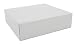 Southern Champion Tray 1204 Clay Coated Kraft Paperboard White Bakery Donut Box, 9" Length x 9" Width x 2-1/2" Height (Case of 150)