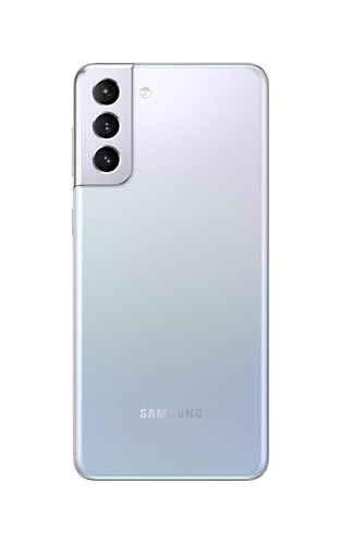 Image of Samsung Galaxy S21+ Plus 5G, 128GB, Phantom Silver - Unlocked (Renewed)