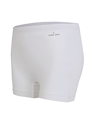 Image of Jockey SG08 Girls Super Combed Cotton Elastane Stretch Shorties with Ultrasoft Waistband (Pack of 2)