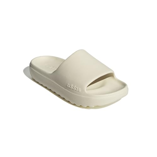 adidas Unisex Adilette Lumia Slides Sandal, Wonder White/Wonder White/Wonder White, 42 EU – Ansicht 3