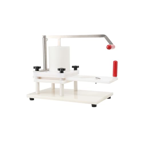 Atsoya Commercial Burger Patty Maker, Stainless Steel Hamburger Press Patty Maker Hamburger Press 8-9 Patties One Time, Burge r Pres s for Burgers, Fish Chops, Vegetable Patties