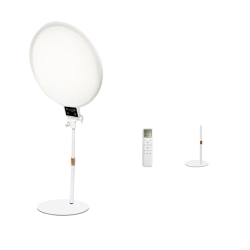 Brillo ajustable en anillo de luz LED con panel suave para evitar sombras 6