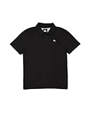 Quiksilver Top de Punto de Manga Corta MW Pique Polo Negro M