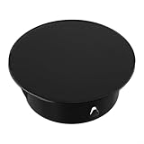 Cubierta de agujero de chimenea de acero inoxidable, cubierta de tubo de estufa, tapa de agujero de tubo de chimenea para estufa, tubos de escape de suministro (90 mm)