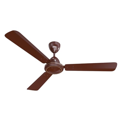 GM Excel 25 1200 mm BLDC Ceiling Fan – Brown | 5-Star Rated | Remote Control | 50% Energy Saving | Timer | Wide Voltage Support GM Excel 25 1200 mm BLDC Ceiling Fan – Brown | 5-Star Rated | Remote Control | 50% Energy Saving | Timer | Wide Voltage Support