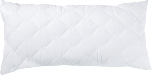 Erwin Müller Kissen Isar Textilfaser Weiss Größe 40x80 cm