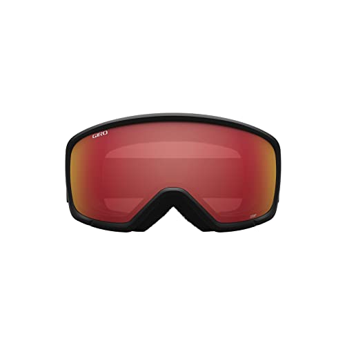 Giro Stomp Youth Snow Goggles - Black Wordmark - Amber/Scarlet Lens - One Size - Image 2