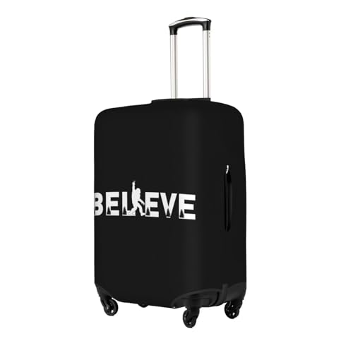 Travel Luggage Cover Believe In Bigfoot Fashion Washable Baggage Suitcase Protector Fit For Luggage Large2