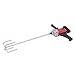 Mud Mixer Set with 2 Mixing Paddles 2400W, 1200RPM Mortar Mixer, Corded Electric Drill Mixer, Cement Mixer Tool Machine for Paint, Mud, Plaster, Concrete