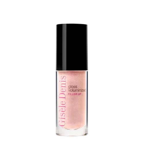 GISÈLE DENIS - Gloss Voluminizador Filler Up, 5 ml, Efecto Sedoso y Volumen Inmediato, Hidratación Intensa, Acabado Ultra Brillante, Fórmula Vegana con Péptido Natural