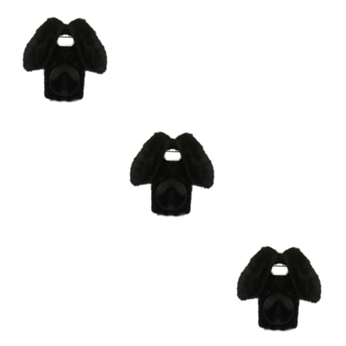 Coque de téléphone peluche lapin contre les chutes et le froid hivernal lot de 3