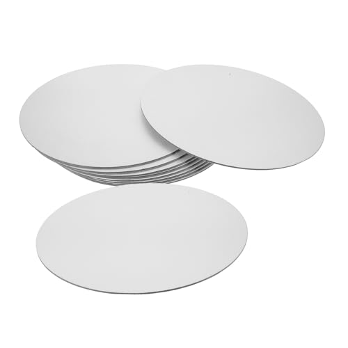 BELLIFFY 10 Pack Cake Display Plate Dessert Board Cupcake Paper Tray Sophisticated Party Cake Plate Great for Snacks Decorative Use