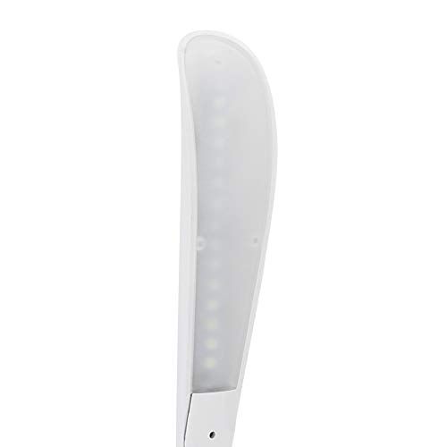 Yctze Lámpara de Escritorio LED Portátil con Carga USB, Luz que Cuida los Ojos con 3 Niveles de Brillo, Cuello de Cisne Flexible, Lámpara de Mesa y Nocturna Multifuncional - imagen 2