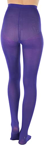Image of ToBeInStyle Women's Nylon Solid Opaque Pantyhose Tights