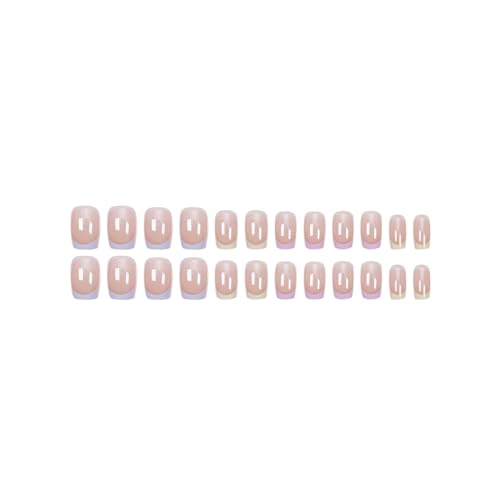 prendre ネイルチップ 24枚セット セルフネイル パーツ ショート ロング デザインチップ ジェルネイル ニュアンスネイル ネイル チップ プチプラ 簡単 かわいい (R831) PR-NAIL24CHIP08-R831