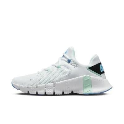 Nike Womens Metcon 4 Gym Fitness Running Shoes White 7.5 Medium (B,M)