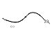 Sunsong 2205824 Brake Hydraulic Hose