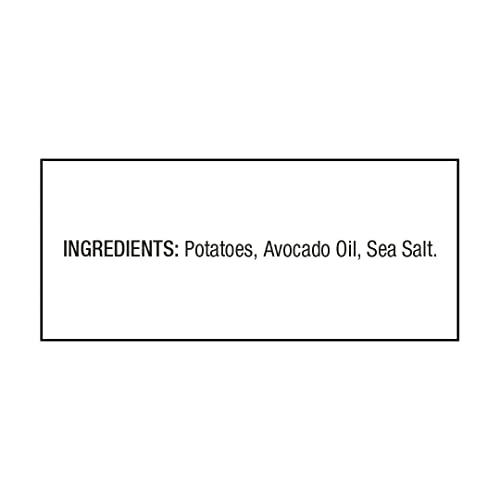 Good Health Avocado Chips Sea Salt, Salted, 5 Ounce (Pack of 12)