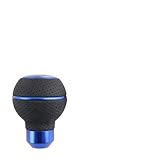 車のシフトノブ に適合するロジテック に適合するG923 G29 G27 G25 に適合するTH8A に適合するETS2&ATSおよびほとんどの車用ユニバーサル6速マニュアルボールシフトノブ(R left blue)