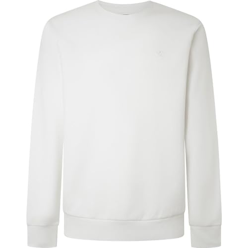 Sweatshirt Hackett London homme double knit crew col rond stretch