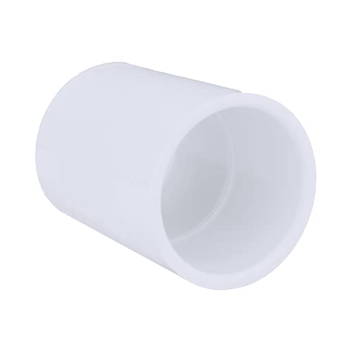 Charlotte Pipe Łącznik rurowy 1-1/10.2 cm - (gniazdo x gniazdo) harmonogram 40 PCW trwały, łatwy w instalacji, wysoka wytrzymałość i tłumiący dźwięk do użytku domowego lub przemysłowego (pojedyncza