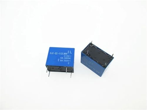 Relais 12 V OJE-SS-112LMH TE Connectivity 8A 250VCA 4 broches pour circuit