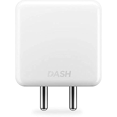 Image of The Black Store Original Type C 30Watt Warp USB Adaptor for Oneplus Nord Ce 5G, Nord, One Plus 7, 6T,10,10T, 7T, 7 Pro, 7T Pro, (No Cable), White