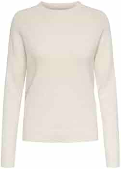 ONLY Dames Onlfrida Life Ls Highneck Cc KNT gebreide trui, zwart, M