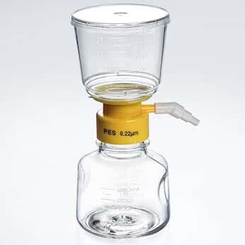 Image of Cole-Parmer Disposable Bottle Top Aspirator System, SFCA Membrane, 0.22 um, 250mL, autoclave: 12 /CS