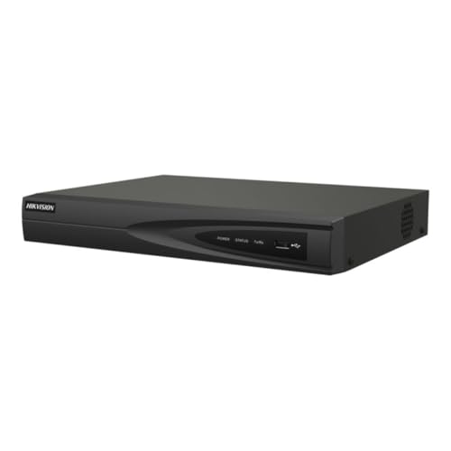 Hikvision Grabador NVR DS-7608NI-Q1/8P(D) 8 Canales 4K PoE Negro
