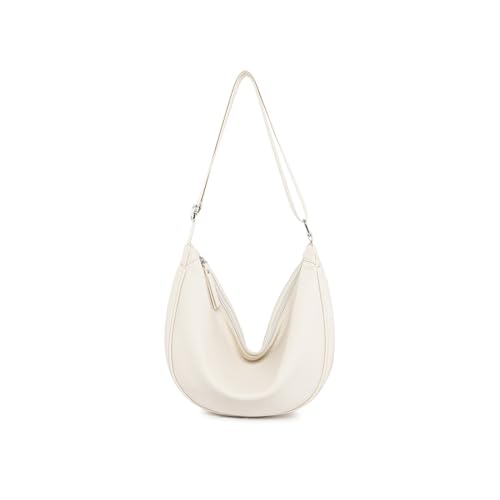 Sac à bandoulière de grande capacité LOXOMU en cuir végétalien avec sangle réglable femme