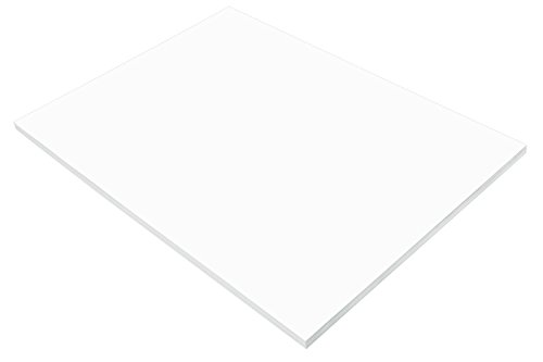 SunWorks Construction Paper, 58 lbs, 18 x 24, Bright White, 50 Sheets/Pack (8717)